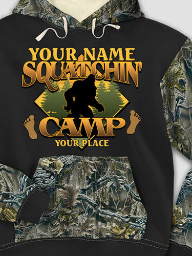 Squatchin' Camp : Printed 2-Tone Camo Hoodies