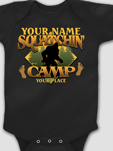 Squatchin' Camp : Printed Baby Bodysuits
