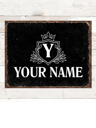 Regal Monogram : Tin Signs