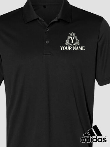 Regal Monogram : Embroidered Adidas&reg; Polo Shirts