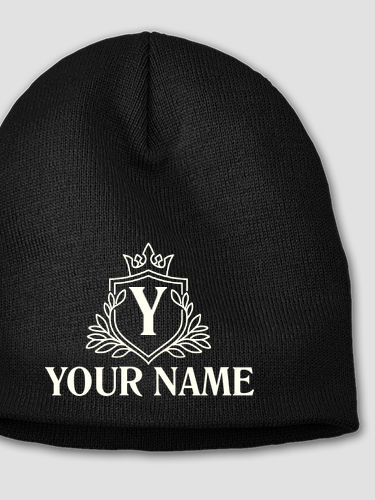 Regal Monogram : Embroidered Beanies