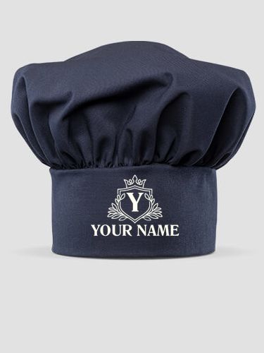 Regal Monogram : Embroidered Chef Hat