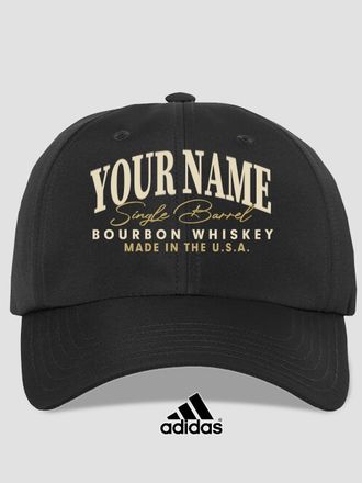 Bourbon Whiskey : Embroidered Adidas&reg; Hats