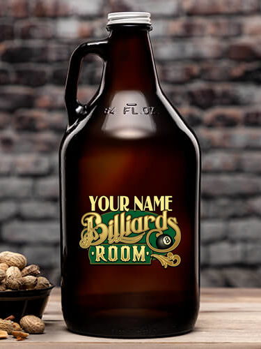 Billiards Room : Beer Growlers - Color Printed