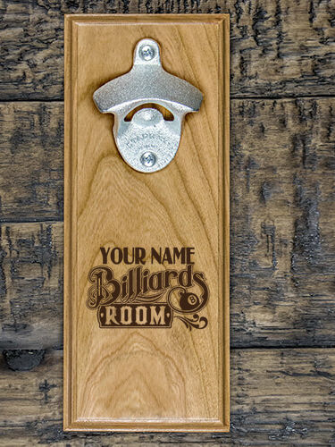 Billiards Room : Bottle Openers - Engraved