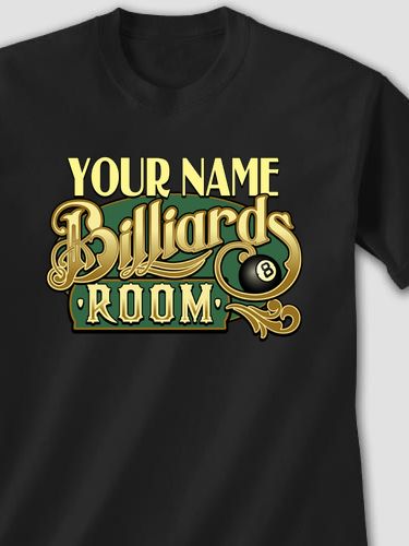 Billiards Room : Printed T-Shirts