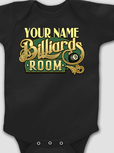 Billiards Room : Printed Baby Bodysuits