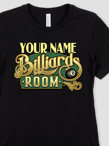 Billiards Room : Premium Ladies T-Shirts