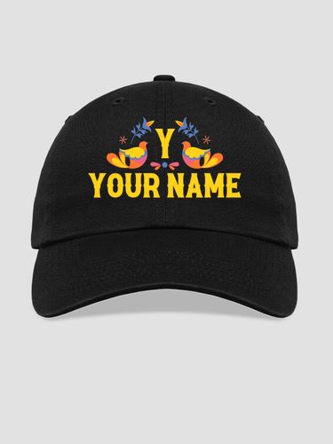 Hispanic Monogram : Embroidered Baseball Hats