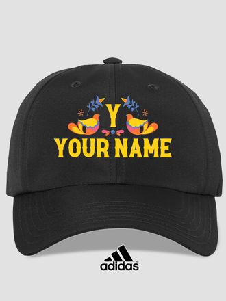 Hispanic Monogram : Embroidered Adidas&reg; Hats