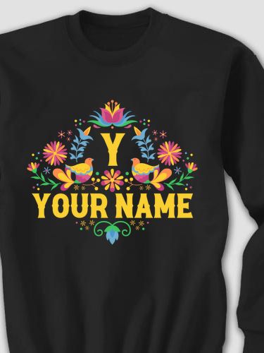 Hispanic Monogram : Printed Sweatshirts