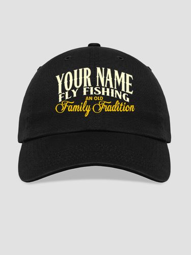 Fly Fishing Family Tradition : Embroidered Baseball Hats