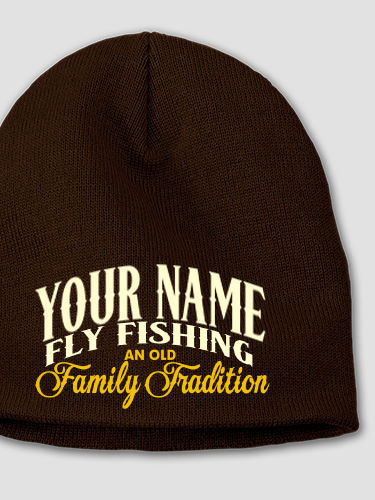 Fly Fishing Family Tradition : Embroidered Beanies