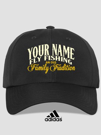 Fly Fishing Family Tradition : Embroidered Adidas&reg; Hats