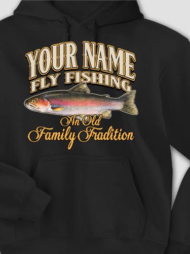 Fly Fishing Family Tradition : Printed Hoodies
