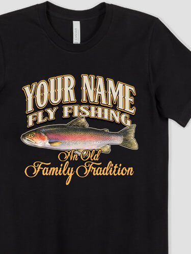 Fly Fishing Family Tradition : Premium Printed T-Shirts