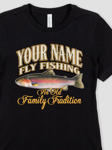 Fly Fishing Family Tradition : Premium Ladies T-Shirts