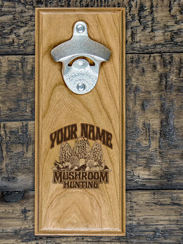 Mushroom Hunting : Bottle Openers - Engraved