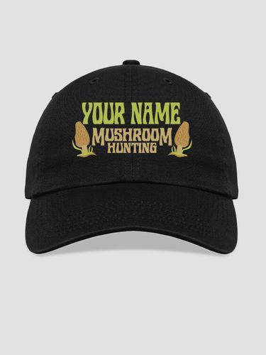 Mushroom Hunting : Embroidered Baseball Hats