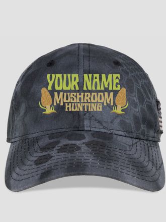 Mushroom Hunting : Embroidered Kryptek Tactical Camo Hats