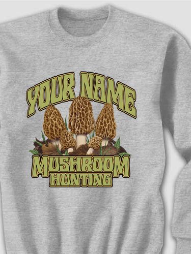 Mushroom Hunting : Printed Sweatshirts