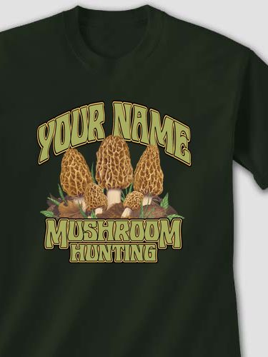 Mushroom Hunting : Printed T-Shirts