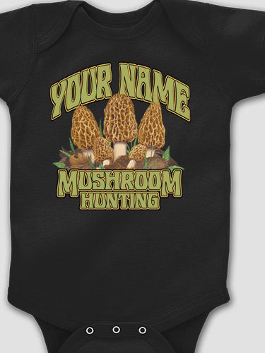 Mushroom Hunting : Printed Baby Bodysuits