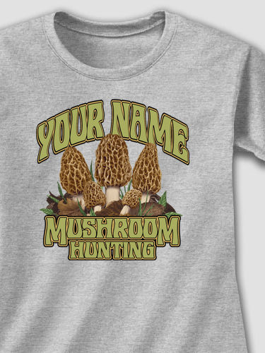 Mushroom Hunting : Printed T-Shirts