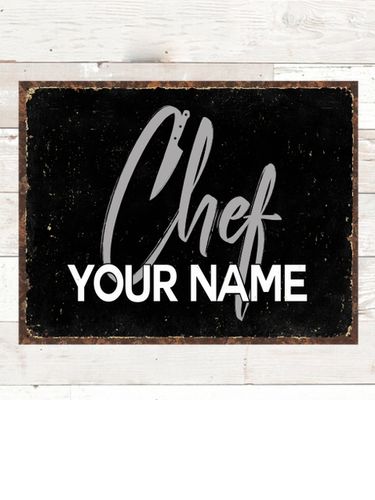Chef : Tin Signs