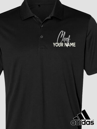 Chef : Embroidered Adidas&reg; Polo Shirts