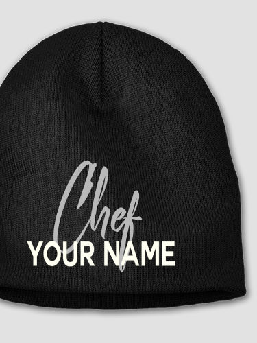 Chef : Embroidered Beanies