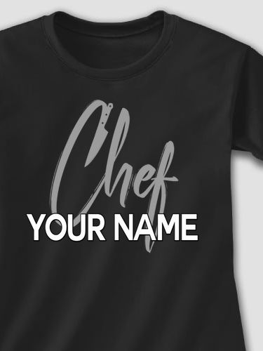 Chef : Adult Ladies Fitted T-Shirt