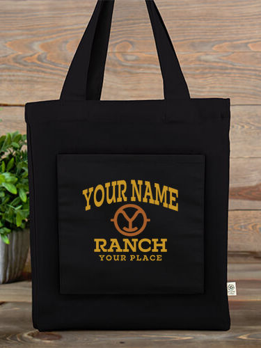 Ranch Monogram : Canvas Totes