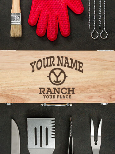 Ranch Monogram : 10 Piece BBQ Set