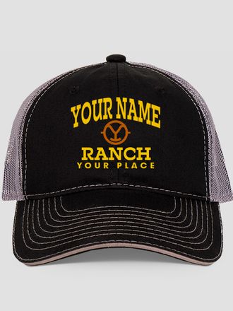 Ranch Monogram : Embroidered Trucker Hats