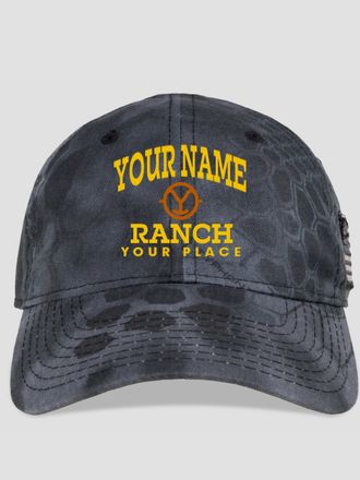 Ranch Monogram : Embroidered Kryptek Tactical Camo Hats