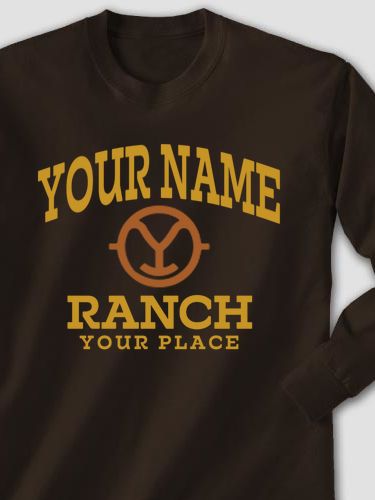 Ranch Monogram : Printed Long Sleeves