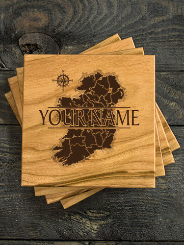 Irish Heritage : Coasters - Engraved