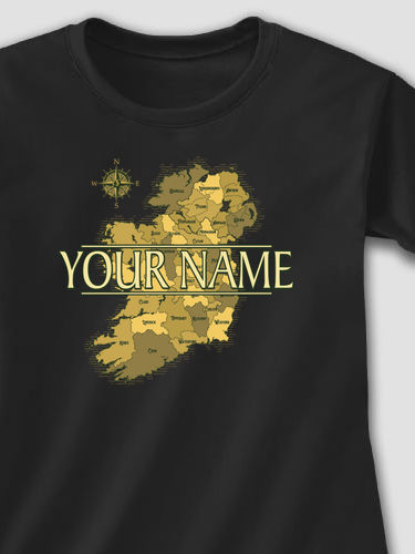 Irish Heritage : Adult Ladies Fitted T-Shirt