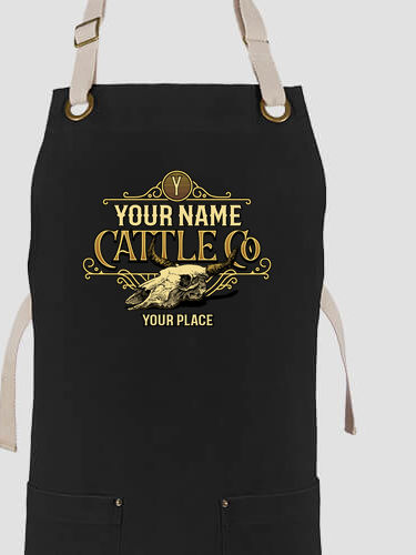 Cattle Company : Printed Canvas Work Aprons