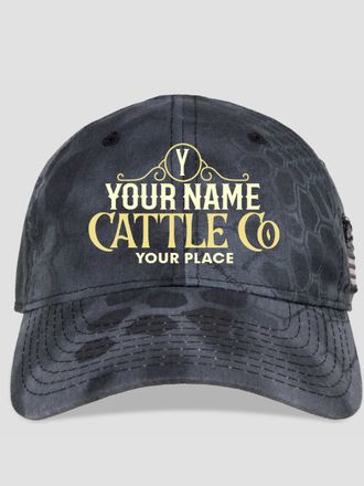Cattle Company : Embroidered Kryptek Tactical Camo Hats