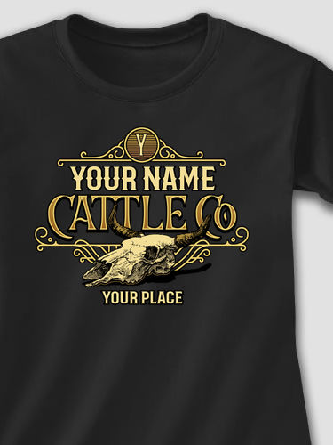 Cattle Company : Adult Ladies Fitted T-Shirt