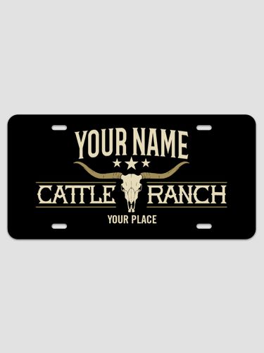 Cattle Ranch : License Plates