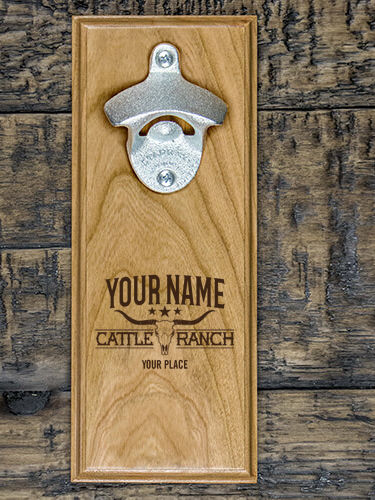 Cattle Ranch : Bottle Openers - Engraved