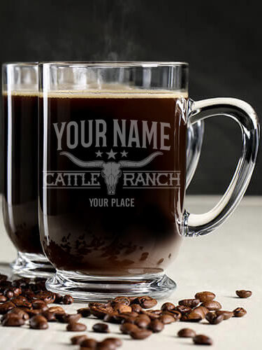 Cattle Ranch : Coffee Mugs - Engraved