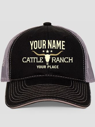 Cattle Ranch : Embroidered Trucker Hats