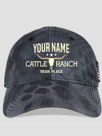Cattle Ranch : Embroidered Kryptek Tactical Camo Hats