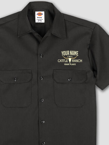 Cattle Ranch : Embroidered Work Shirts