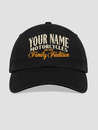 Motorcycle Family Tradition : Embroidered Baseball Hats