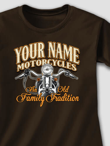Motorcycle Family Tradition : Printed T-Shirts